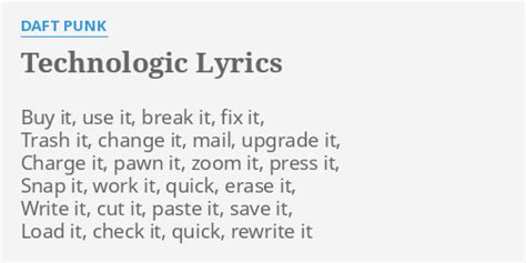 lyric technologic deutsch